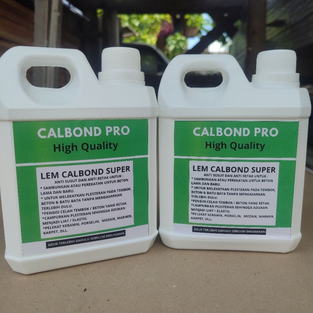 Jual Calbond Pro Lem Beton Penguat Semen & Plester | Anti Retak & Anti ...
