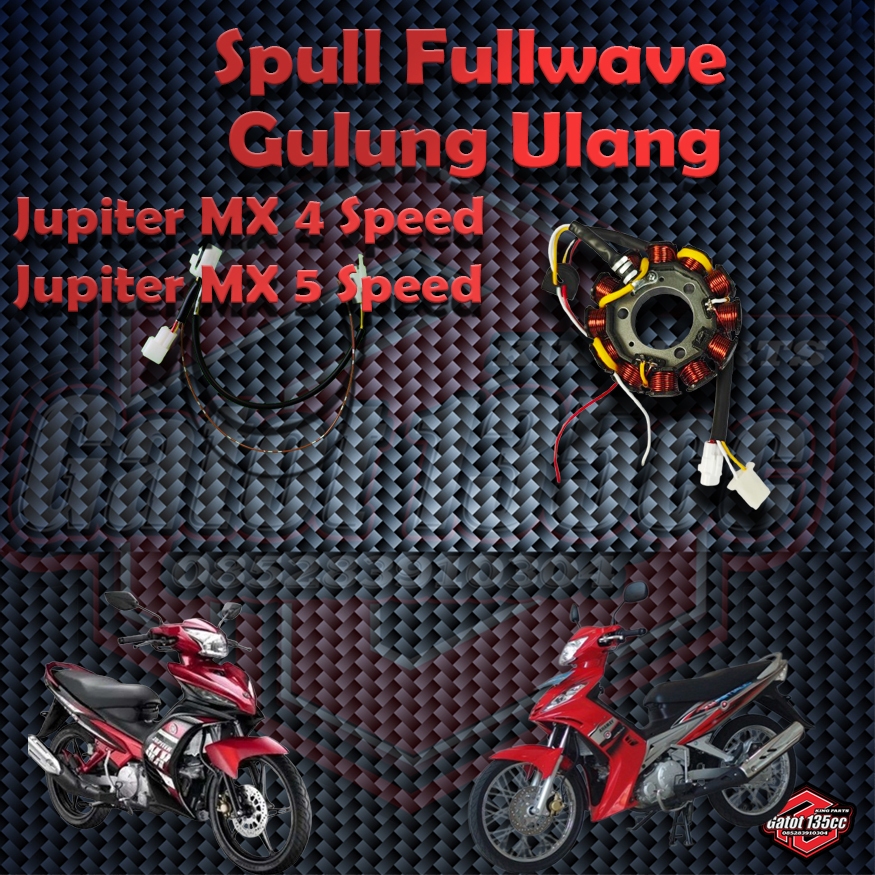 Jual Spull fullwave Jupiter MX 4 Speed, Jupiter MX 5 Speed set kabel ...