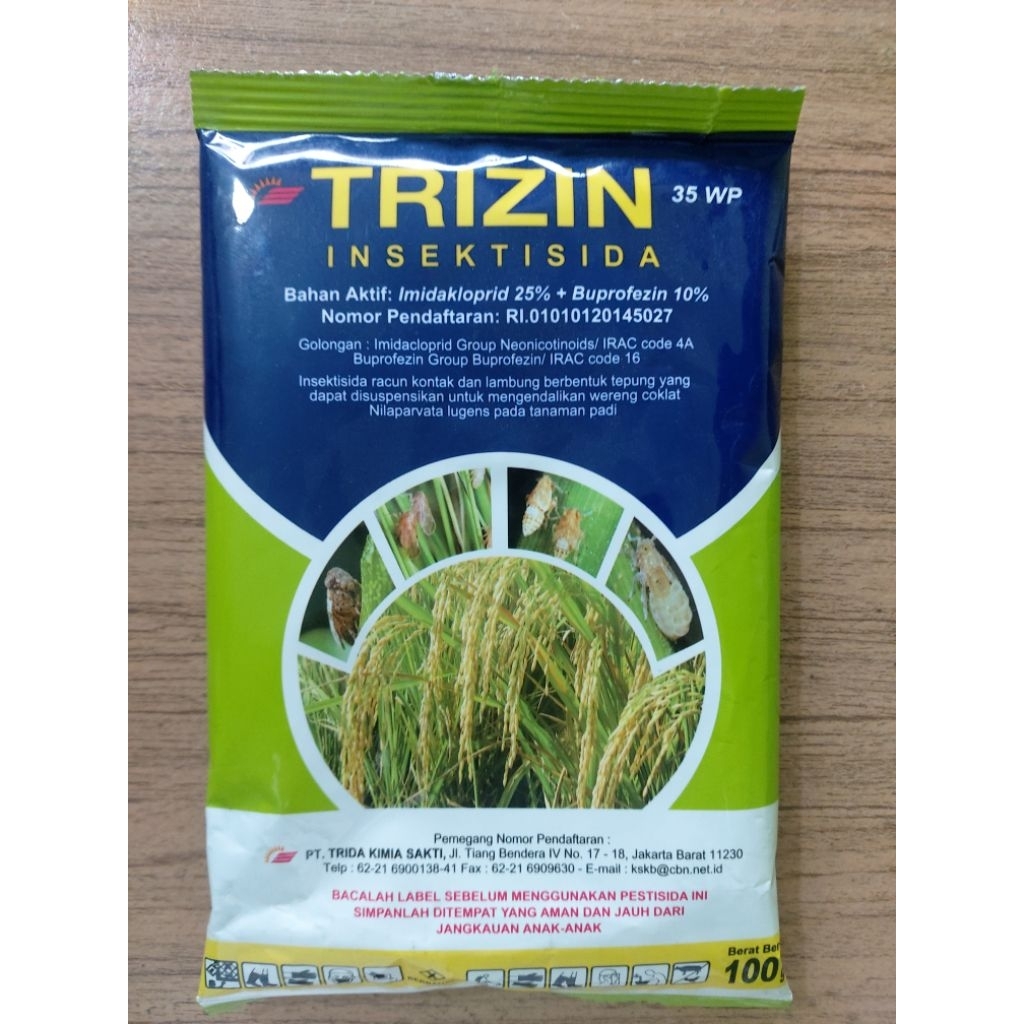 Jual INSEKTISIDA TRIZIN 35 WP HAMA WERENG 100 GRAM | Shopee Indonesia