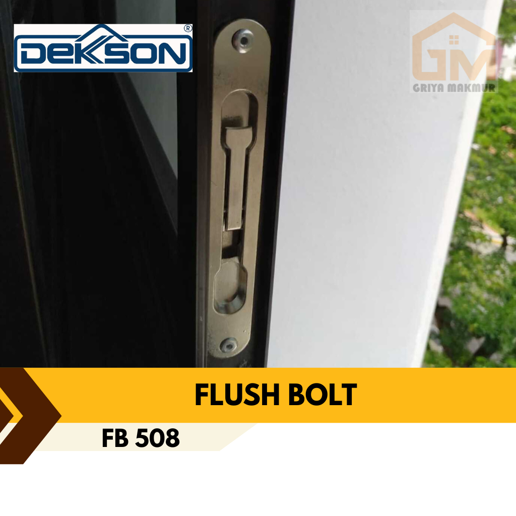 Jual Dekson FB508 Flush Bolt Grendel Tanam Slot Pintu | Shopee Indonesia