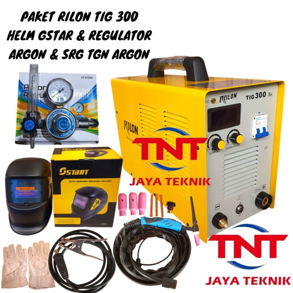 Jual MESIN LAS ARGON RILON TIG 300 S / TRAFO LAS ARGON RILON TIG 300S ...