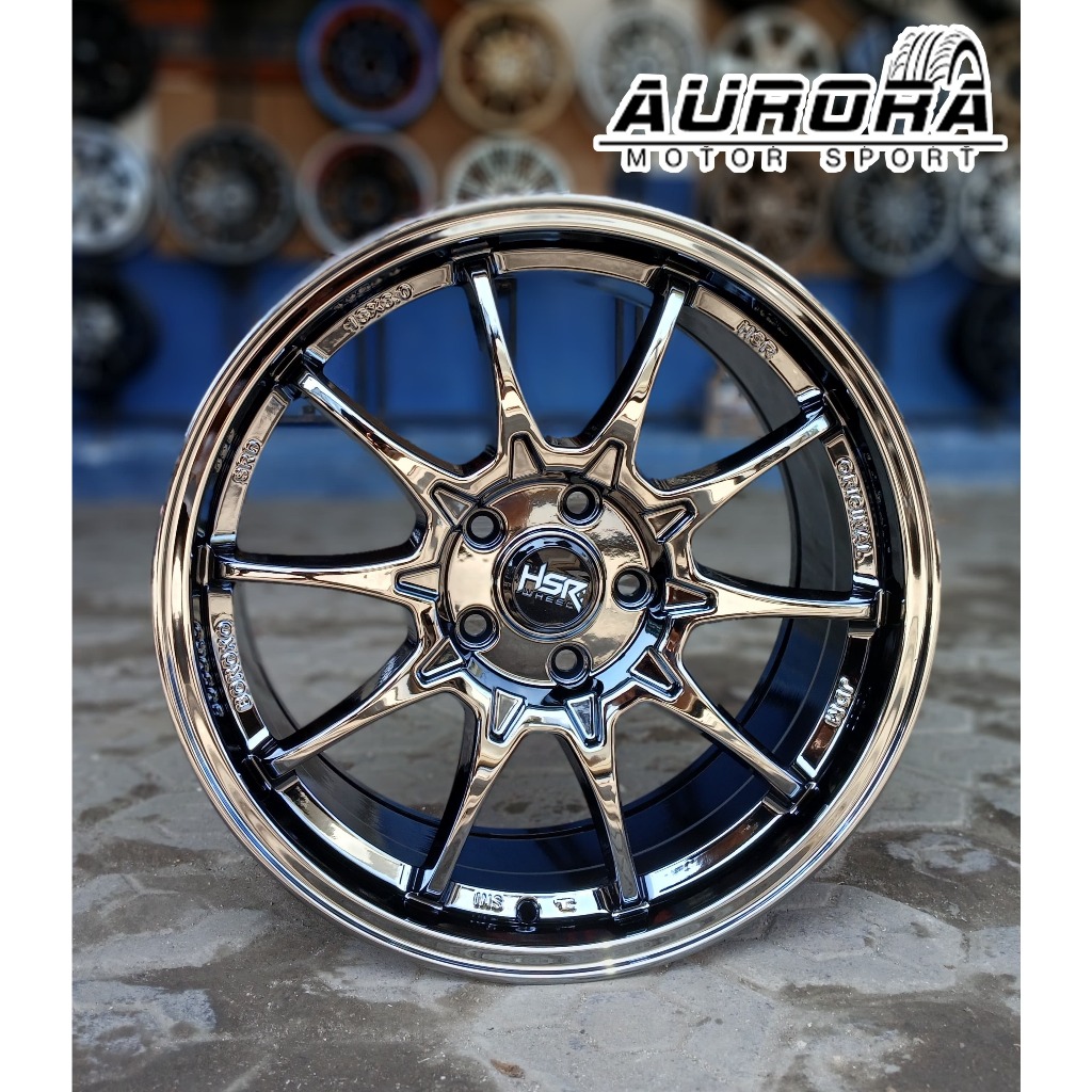 Jual Velg Racing Mobil Model C28 R18 Black Chrome Lebar 8 pnp Innova ...