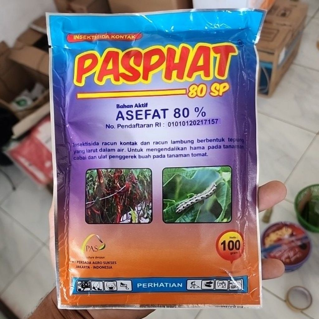 Jual Insektisida PASPHAT ba. ASEFAT 80% 100gr | Shopee Indonesia