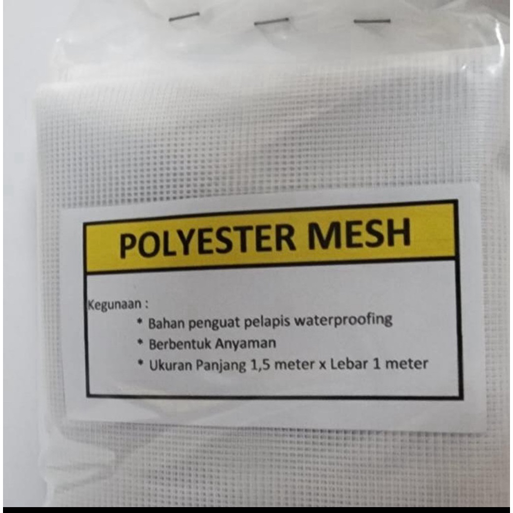 Jual Serat Polyester Mesh Aquaproof (Panjang 1 meter Lebar 1,5 meter ...