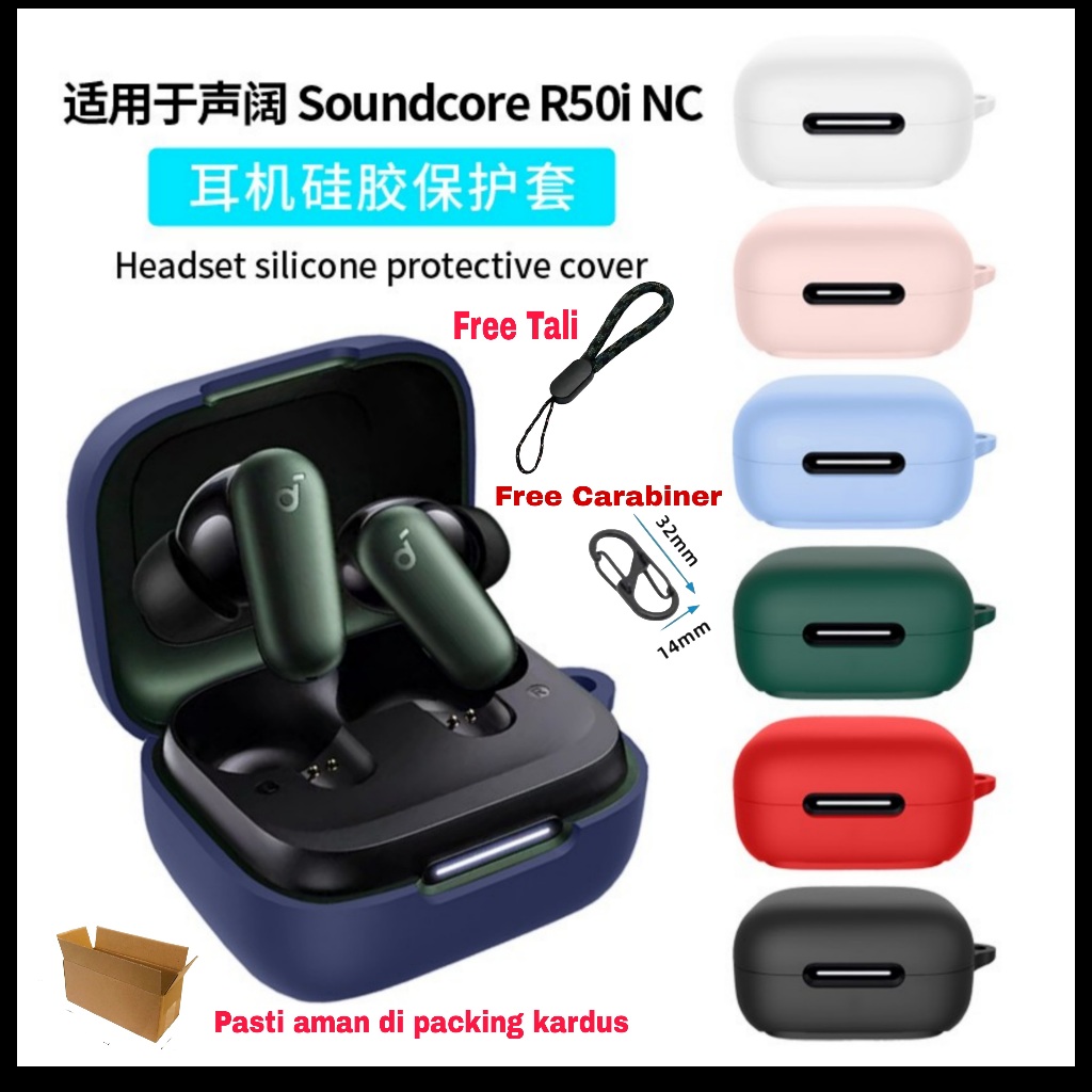 Jual Case Casing Cover Silicone Anker Soundcore R50i NC/R50INC A3959 ...