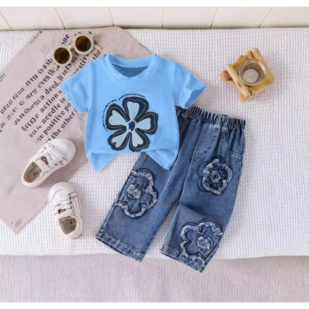 Setelan Anak Perempuan Baju Dan Celana Panjang 1-5 Tahun Ardan - foto 3