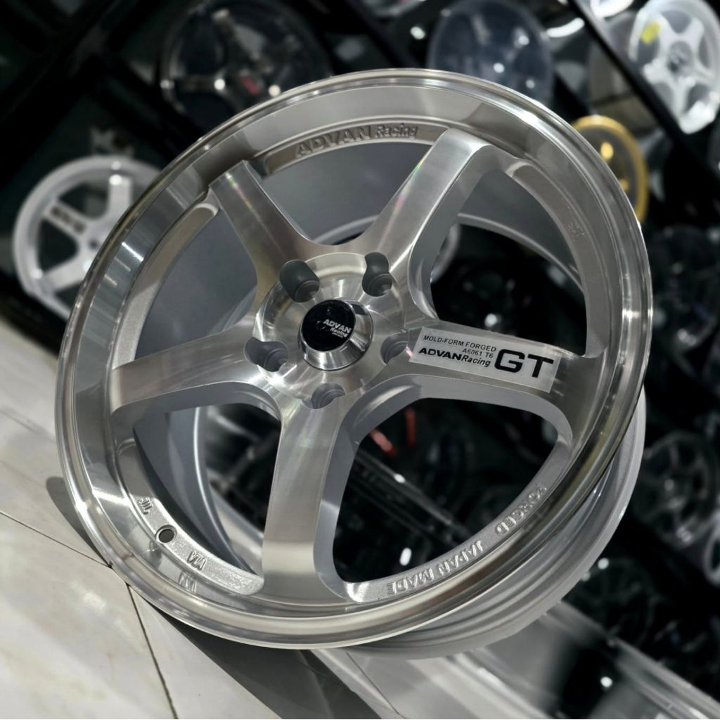 Jual velg racing ring 16 ADVAN GT LEBAR 7 PCD 5X114,3 velg mobil r16 ...