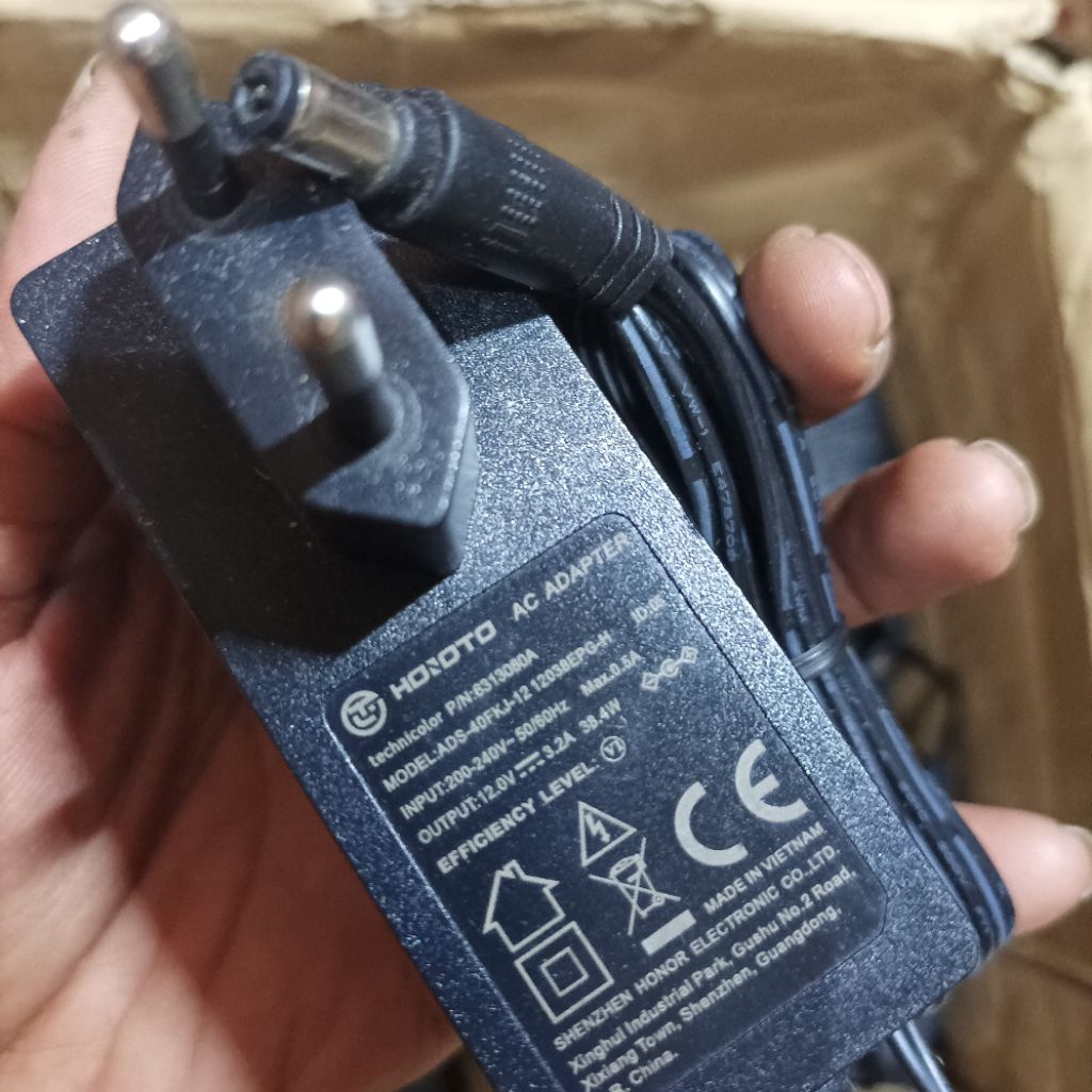 Jual (New) Power supply adaptor DVR CCTV 12v 3.2A murni original HOIOTO ...