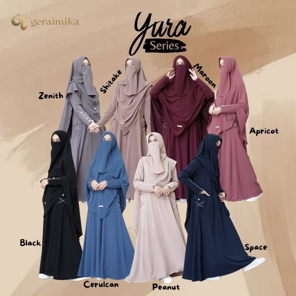 Jual Gamis set syar'i murah dan terlaris!!! gamis Yura by gerai mika ...