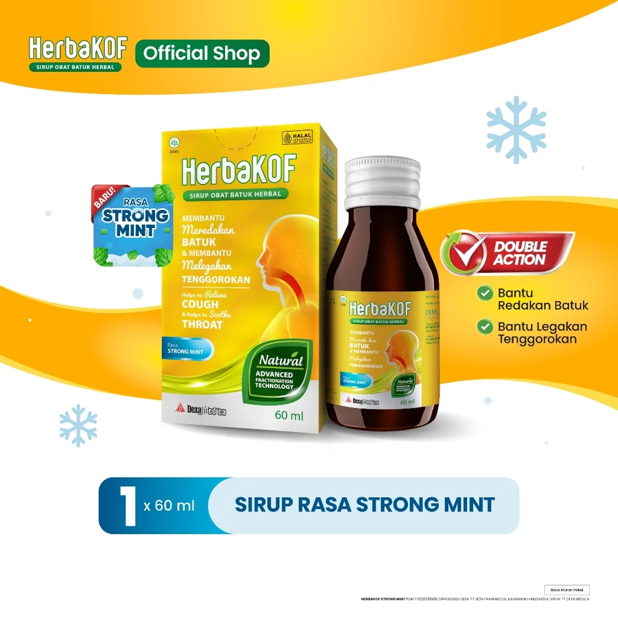 Sirup Strong Mint Botol