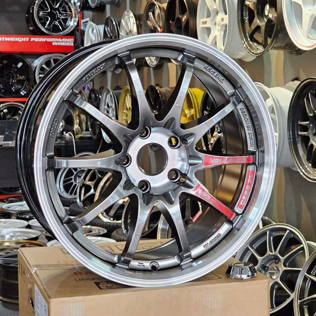 Jual Velg Volk Rays CE28SL Ring 18 Lebar 8,5 ET 43 PCD 5x114 Velg R18 ...