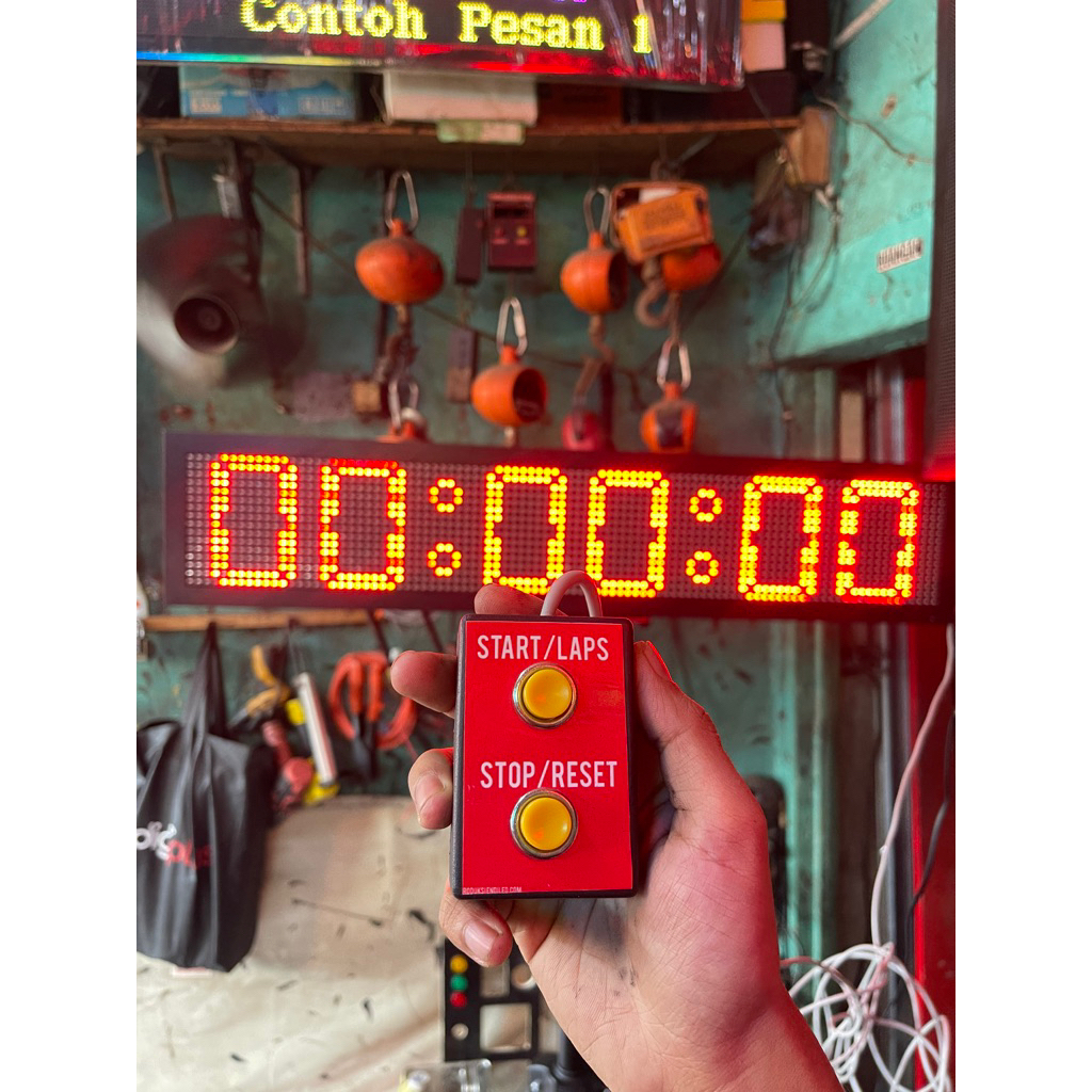 Jual LED DISPLAY TIMER STOPWATCH STAND TRIPOT | Shopee Indonesia