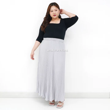 Rok Jumbo Plisket Mayung Rok Plisket Jumbo Plisket Premium Pleated Skirt