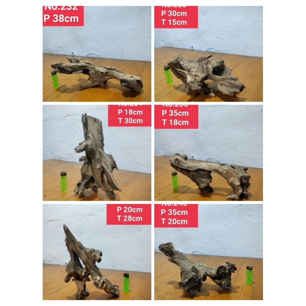 Jual kayu rentek pesisir laut drift Wood dekorasi aquarium aquascape ...