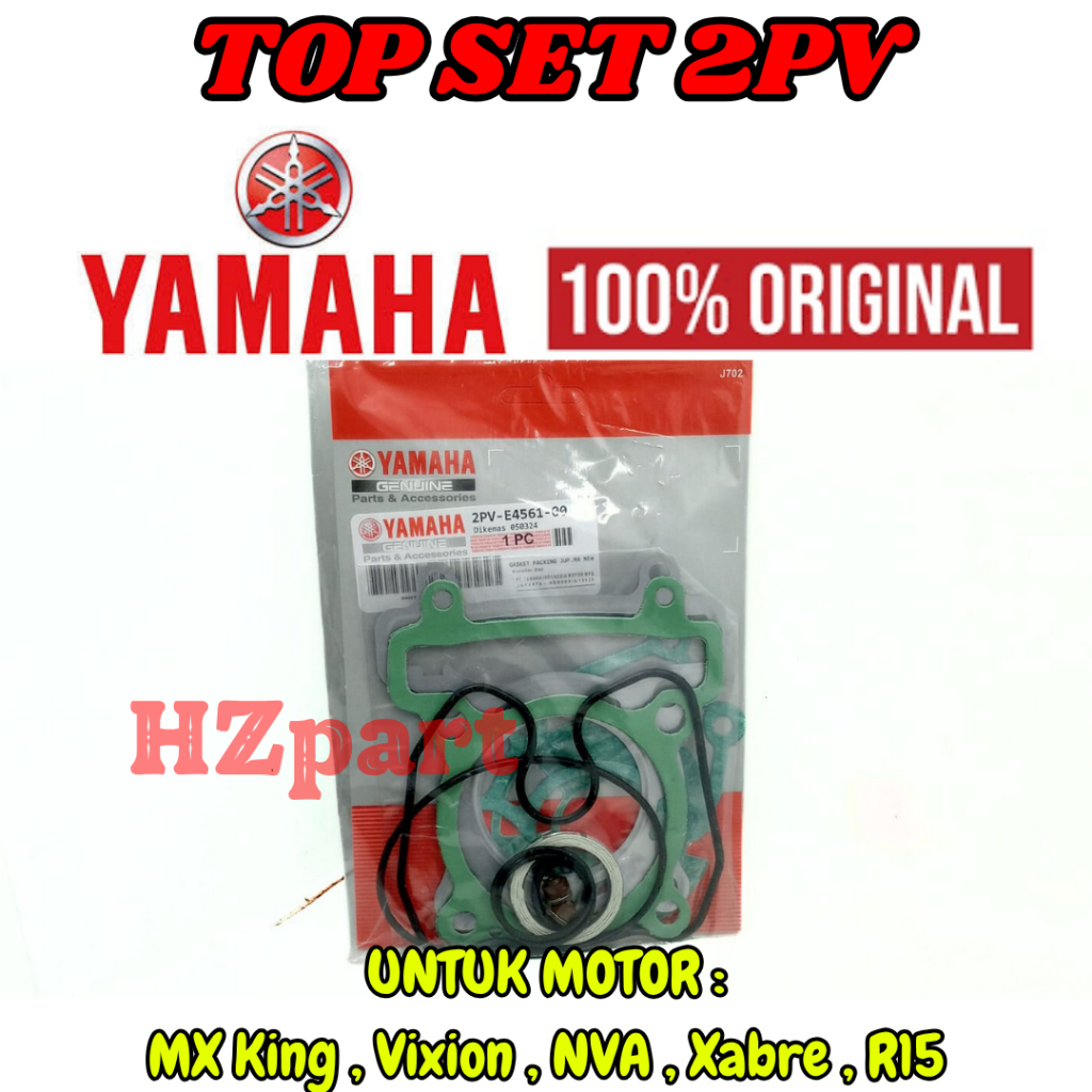 Jual ORIGINAL PAKING TOP SET KODE-2PV MOTOR YAMAHA MX King/Vixion/NVA ...
