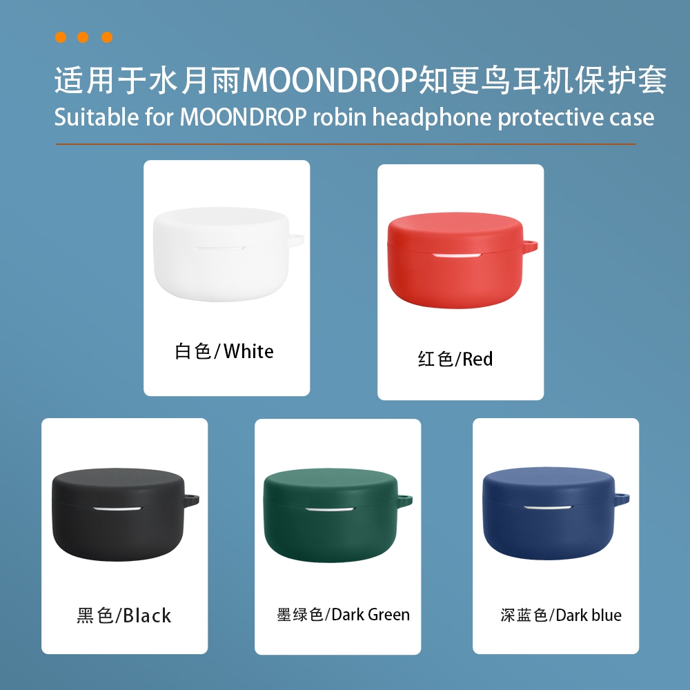 Jual Case Casing Cover Silicone Protective Moondrop RobinTWS Hybrid ...