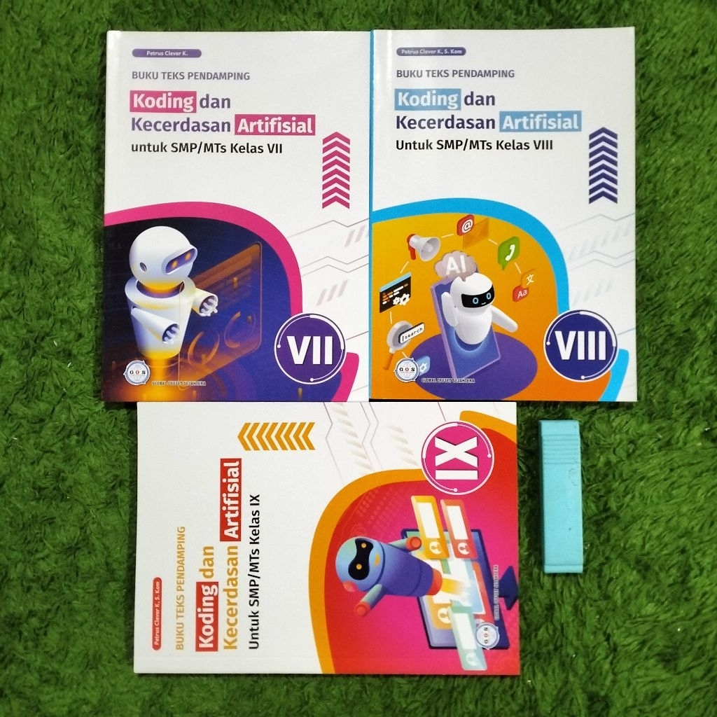 Jual ORIGINAL BUKU TEKS PENDAMPING KODING DAN KECERDASAN ARTIFISIAL ...