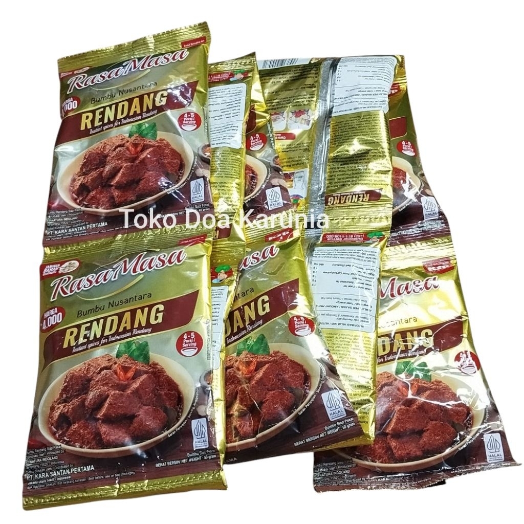 Jual Bumbu Masak Instan RasaMasa Renceng (10 sachet) | Shopee Indonesia