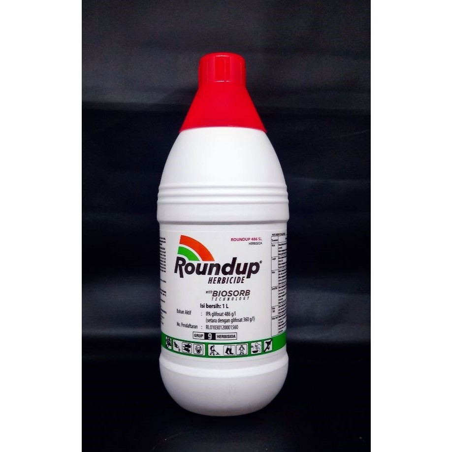 Jual Roundup 486SL 1 Liter Herbicide for Effective Weed and Grass ...