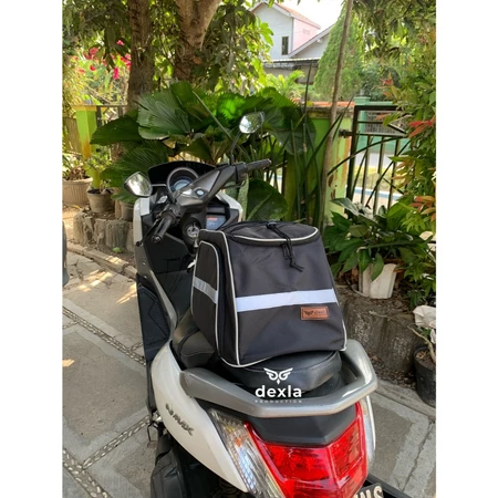 Tas Box Motor Touring Multifungsi Dengan Raincover