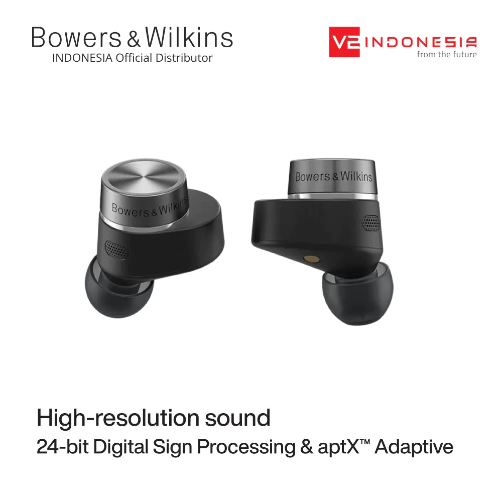 Bowers & Wilkins B&W Pi7 S2 In-ear True Wireless earbuds - Satin Black