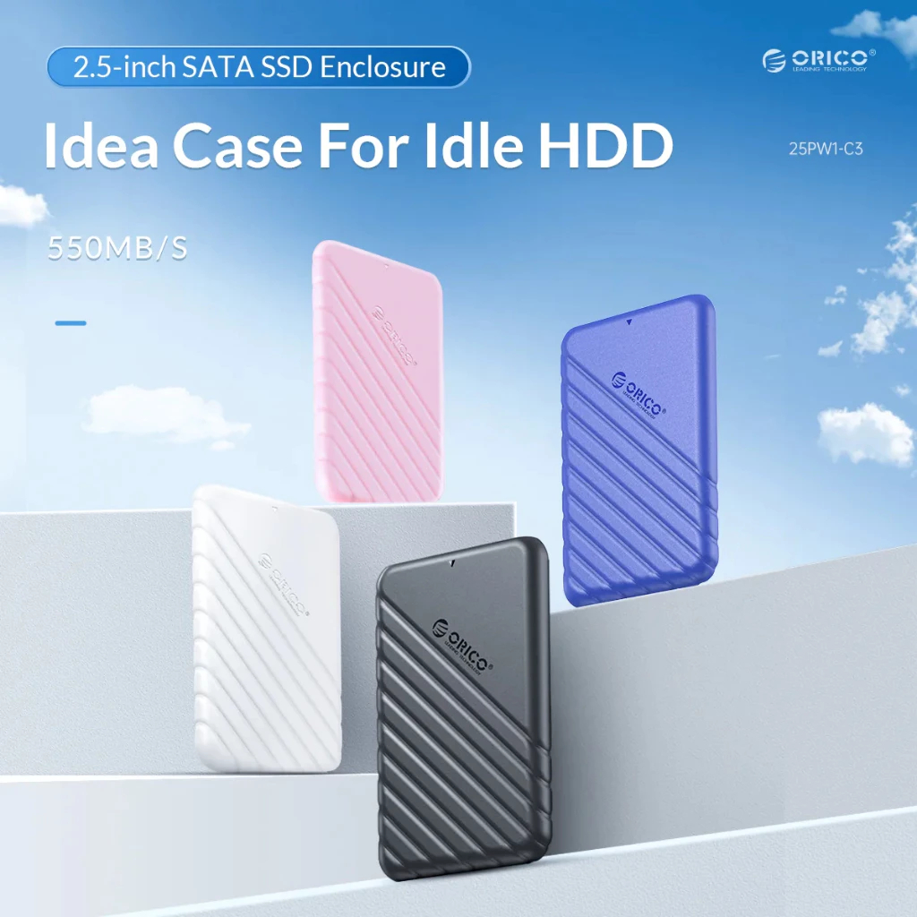 Jual ORICO 25PW1-U3 2.5 Inch Hard Drive Enclosure USB3.0 Micro B HDD ...