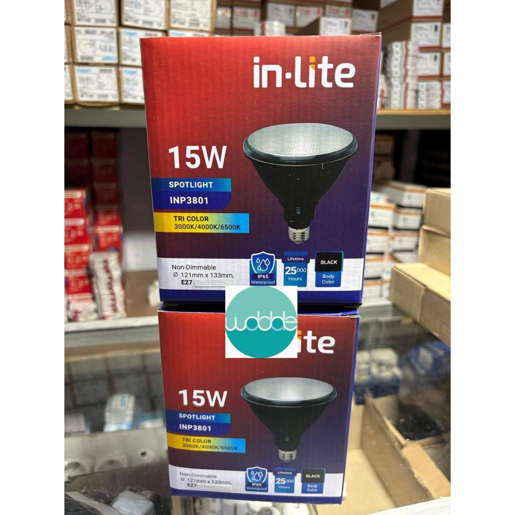 Jual INP3801 TRICOLOR 3 WARNA 15W LAMPU IN LITE LED SPOTLIGHT INLITE ...