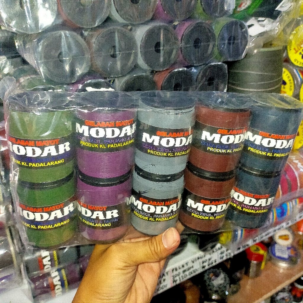 Jual Gelasan MATOT MODAR 1 Pack: 10 pcs ORI KL Bahan BIRU size 025 ...