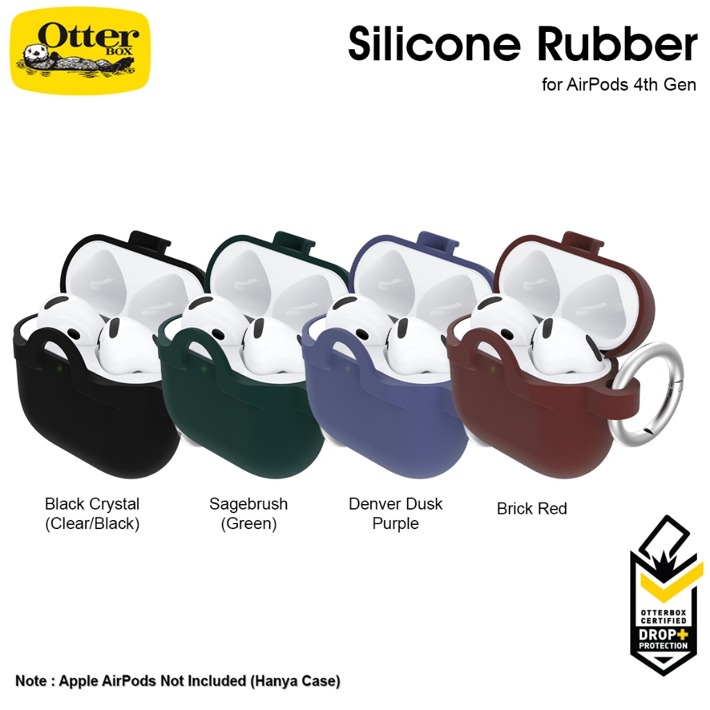 Jual Casing AirPods 4 OtterBox Silicone Rubber Protective Premium Case ...