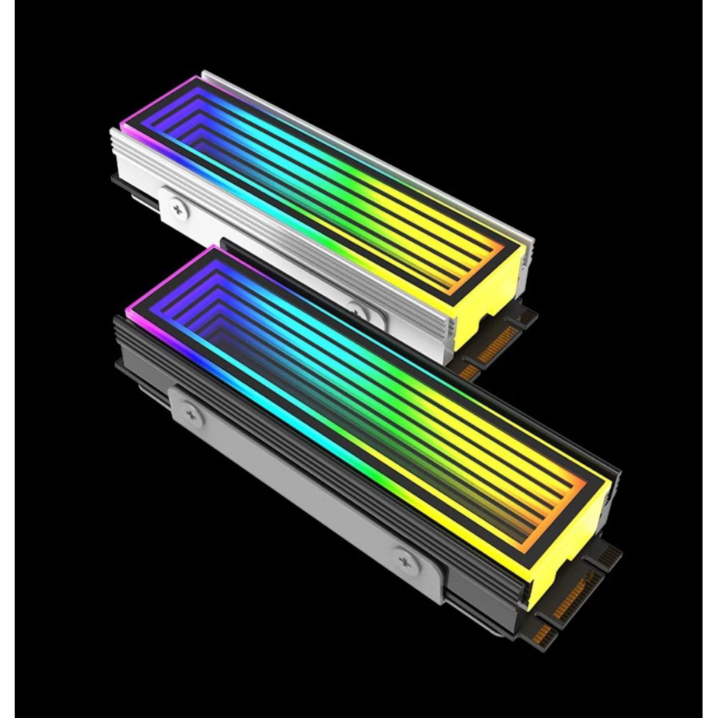 Jual Heatsink Cooler Cooling Pendingin SSD Mirror Cermin ARGB A RGB M2 ...