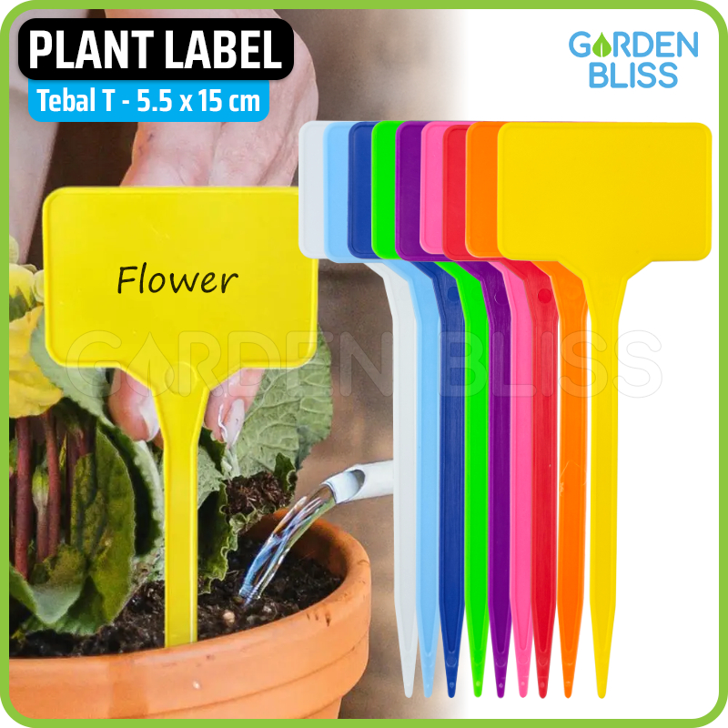 Jual Medium Plant Label Name Tag - Label Penanda Tanaman Sedang, Model ...