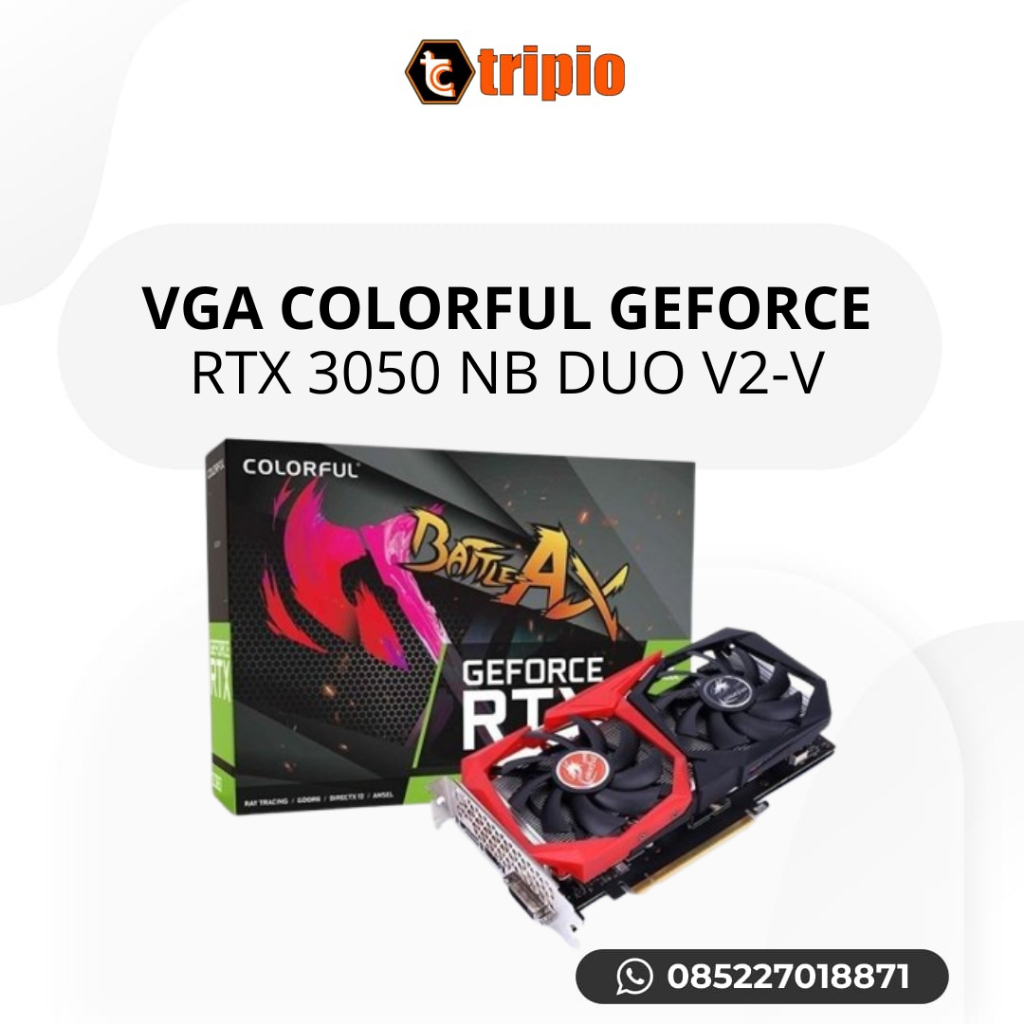 Jual VGA COLORFUL GEFORCE RTX 3050 NB DUO V2-V | Shopee Indonesia