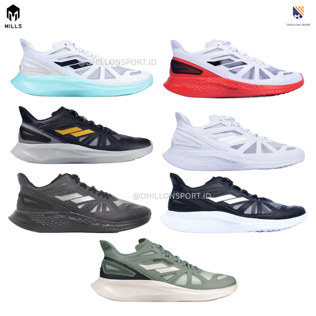 Jual Sepatu Running Mills Treximo Saga Original | Shopee Indonesia