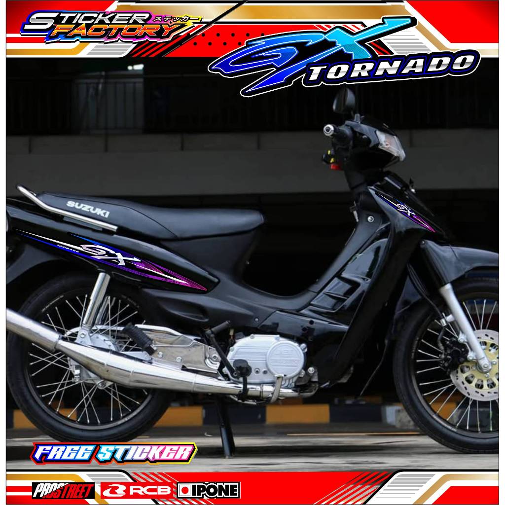 Jual STRIPING VARIASI SUZUKI GX TORNADO - BALESTIC / STICKER LIST ...