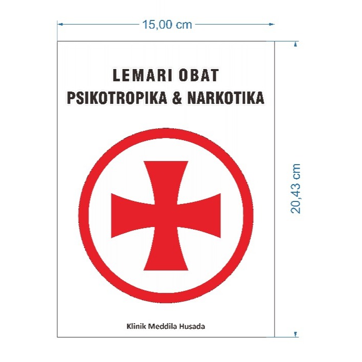Jual Stiker Lemari Obat Narkotika dengan Nama | Shopee Indonesia