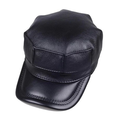 Jual TOPIER Topi Pria kulit Asli Variasi depan terkini Khas Garutan ...