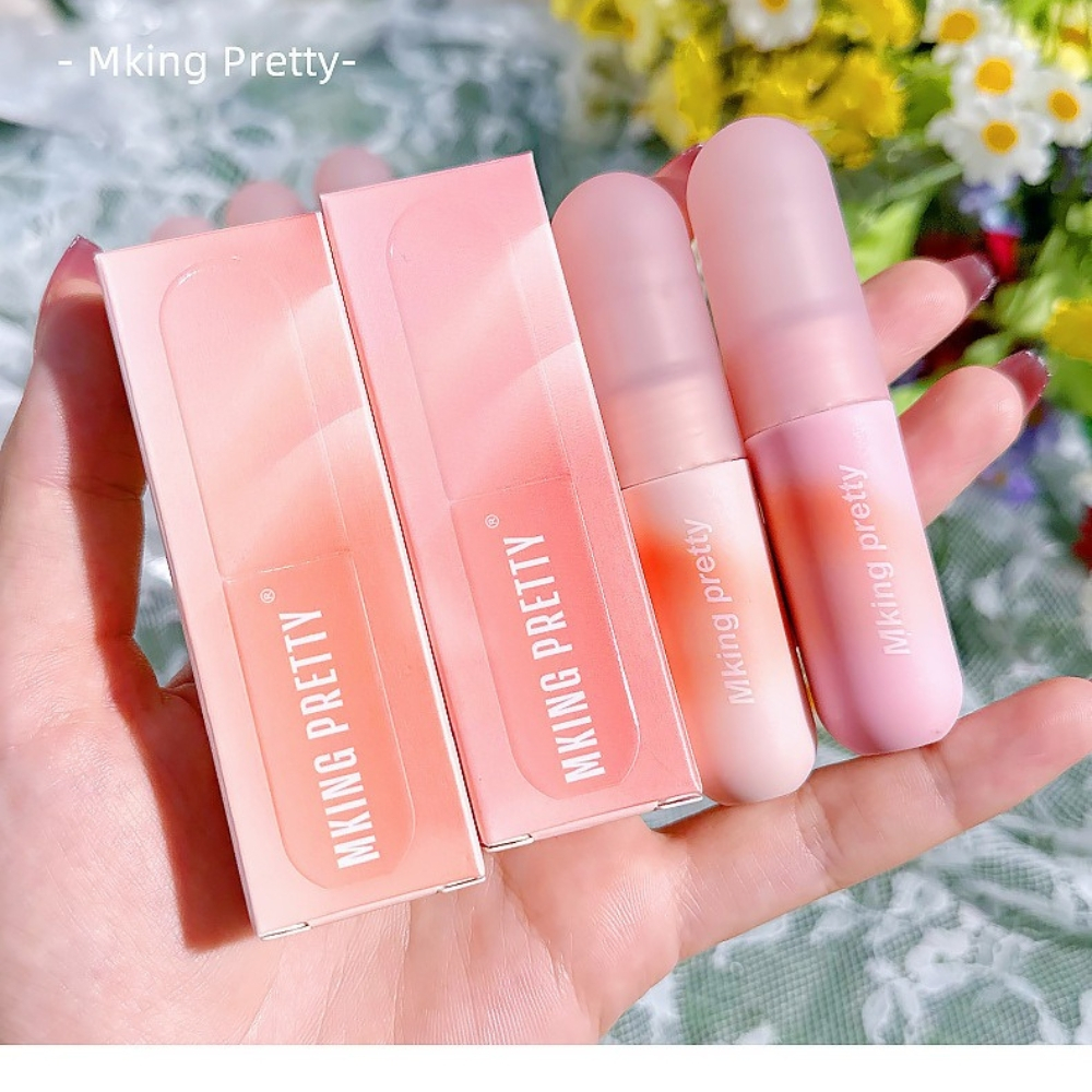 Jual ☍ on.libra ☍ MKING PRETTY Capsule Matte Lipstick Liquid Tahan Lama ...