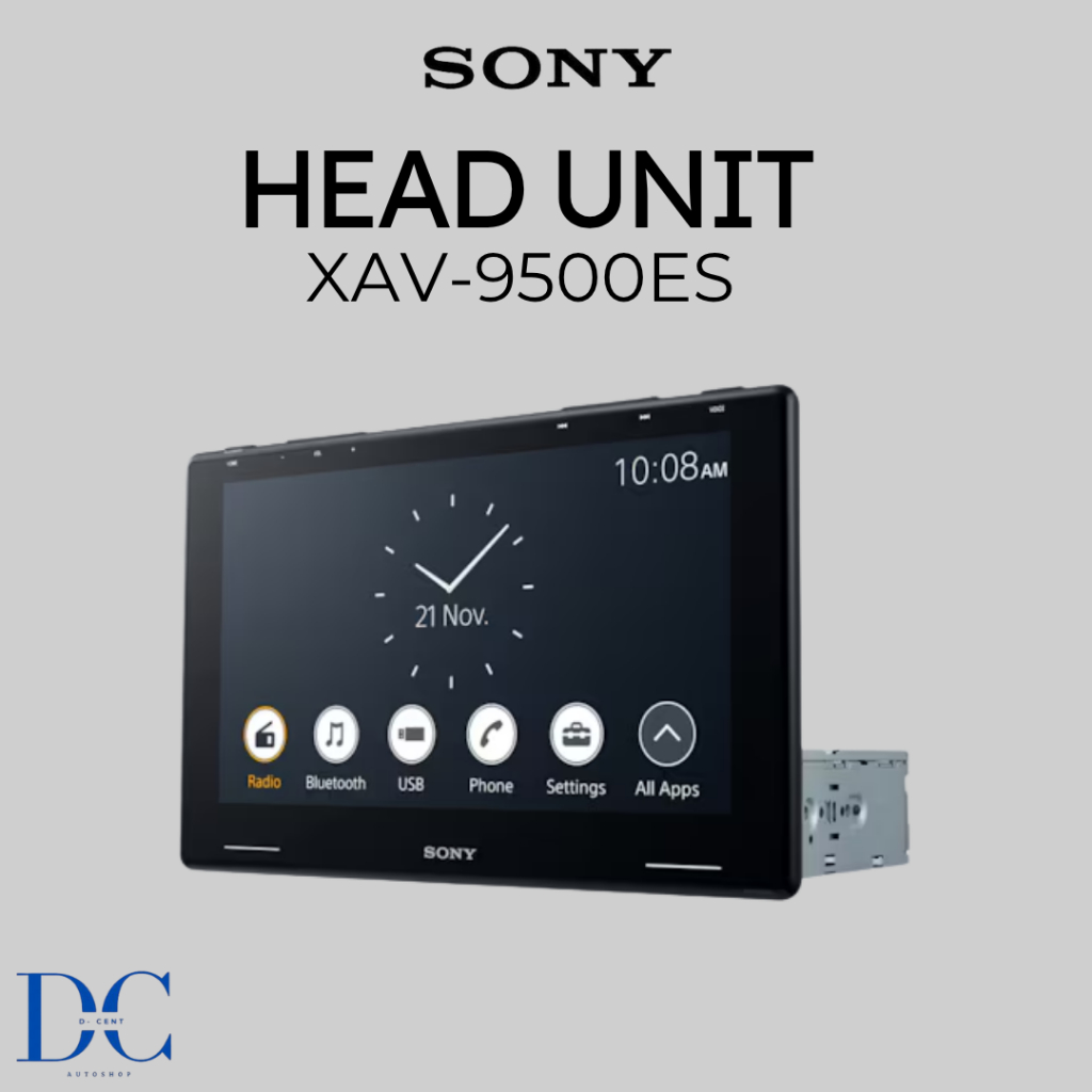 Jual Head Unit Digital Mobil SONY XAV-9500ES - 10.1 Inch Single Din ...