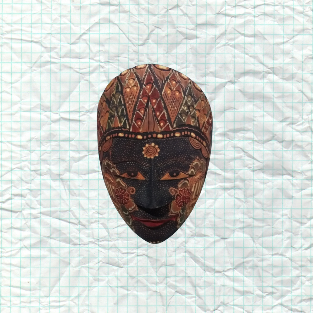 Jual Topeng Kayu Batik Ukir ukuran Sedang (M) | Shopee Indonesia
