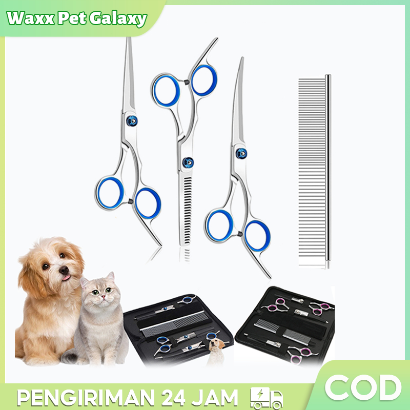 Jual Perlengkapan Gunting Grooming Rambut Bulu Kuku Anjing Kucing Pet ...