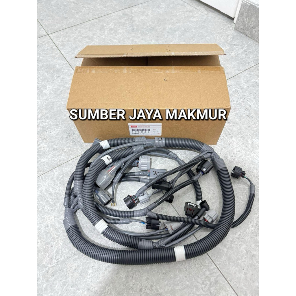 Jual 8-97362843-0 8973628430 Engine wiring harnes sumitomo sh210-5