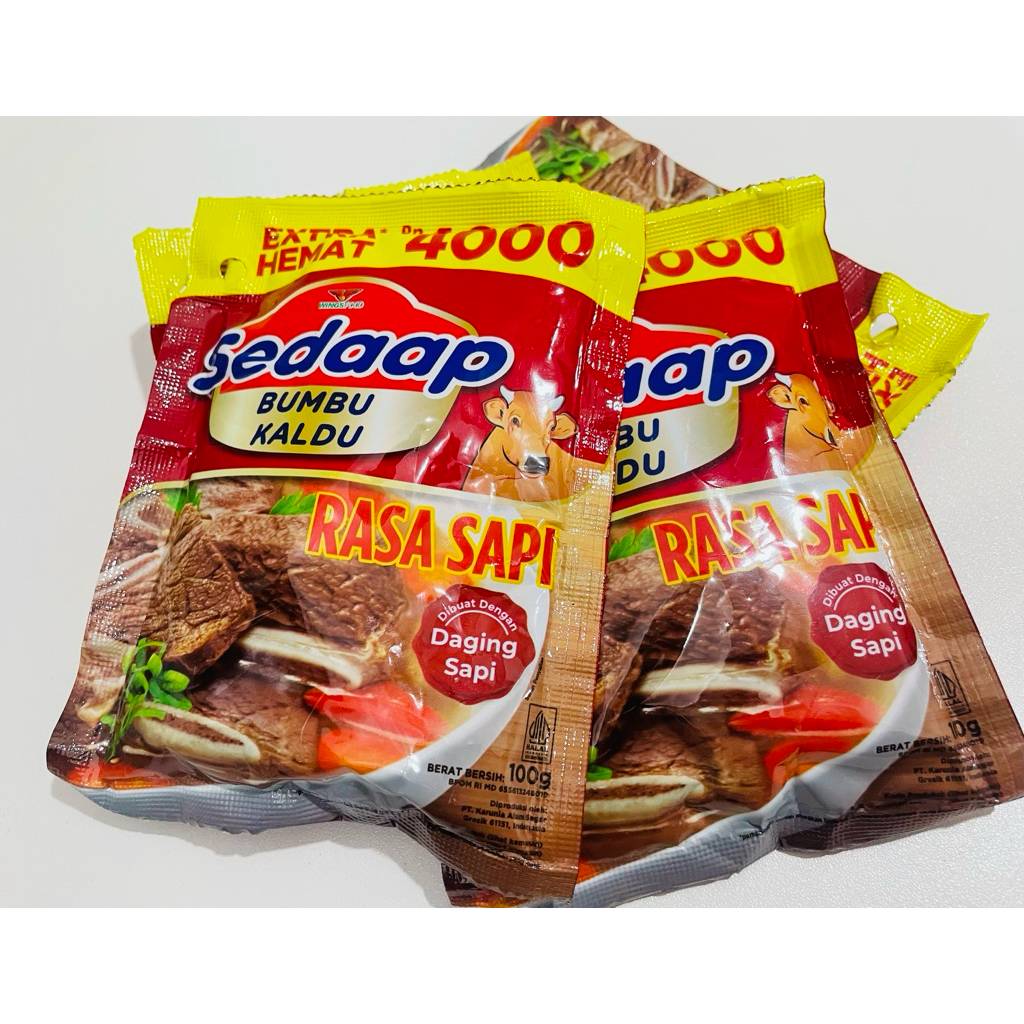 Jual SEDAAP BUMBU KALDU SAPI 100GR PENYEDAP RASA ORIGINAL TERMURAH ...
