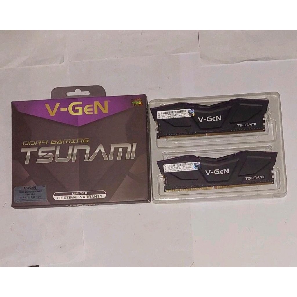 Jual ram vgen tsunami 8gb (2x4gb)kit ddr4 2666Mhz | Shopee Indonesia