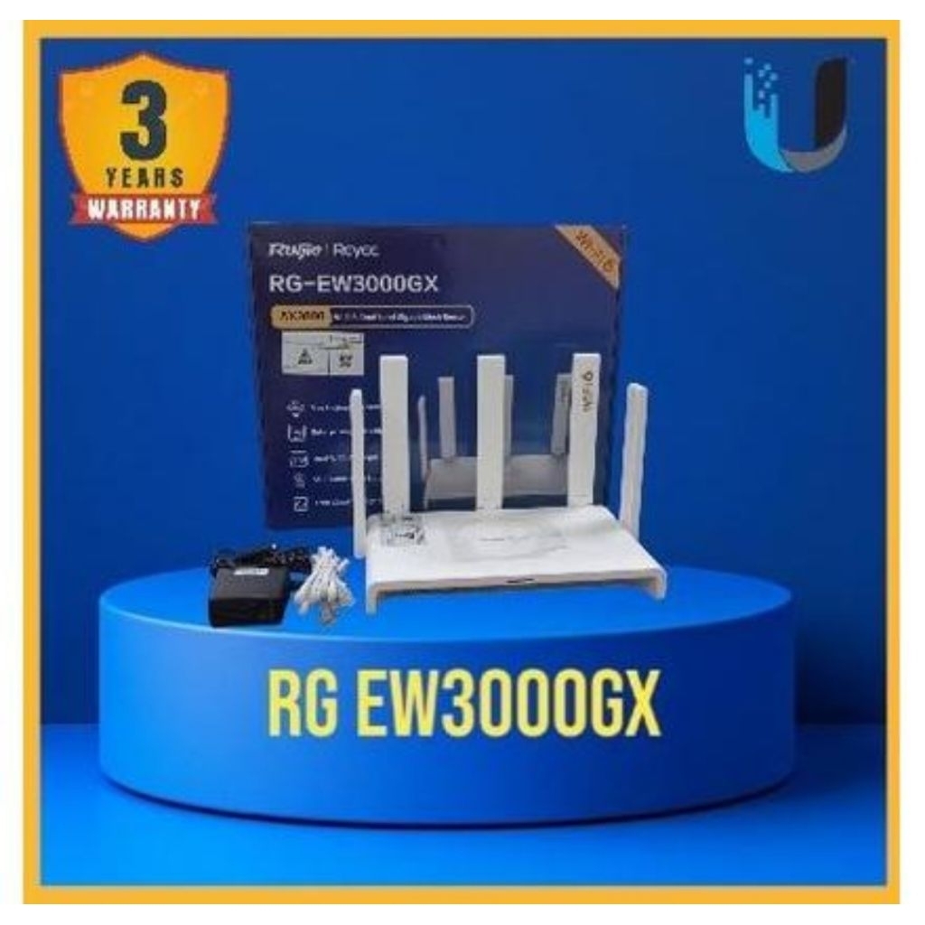 Jual Router mesh wifi 6 dual band gigabit ax3000 Ruijie Reyee RG ...