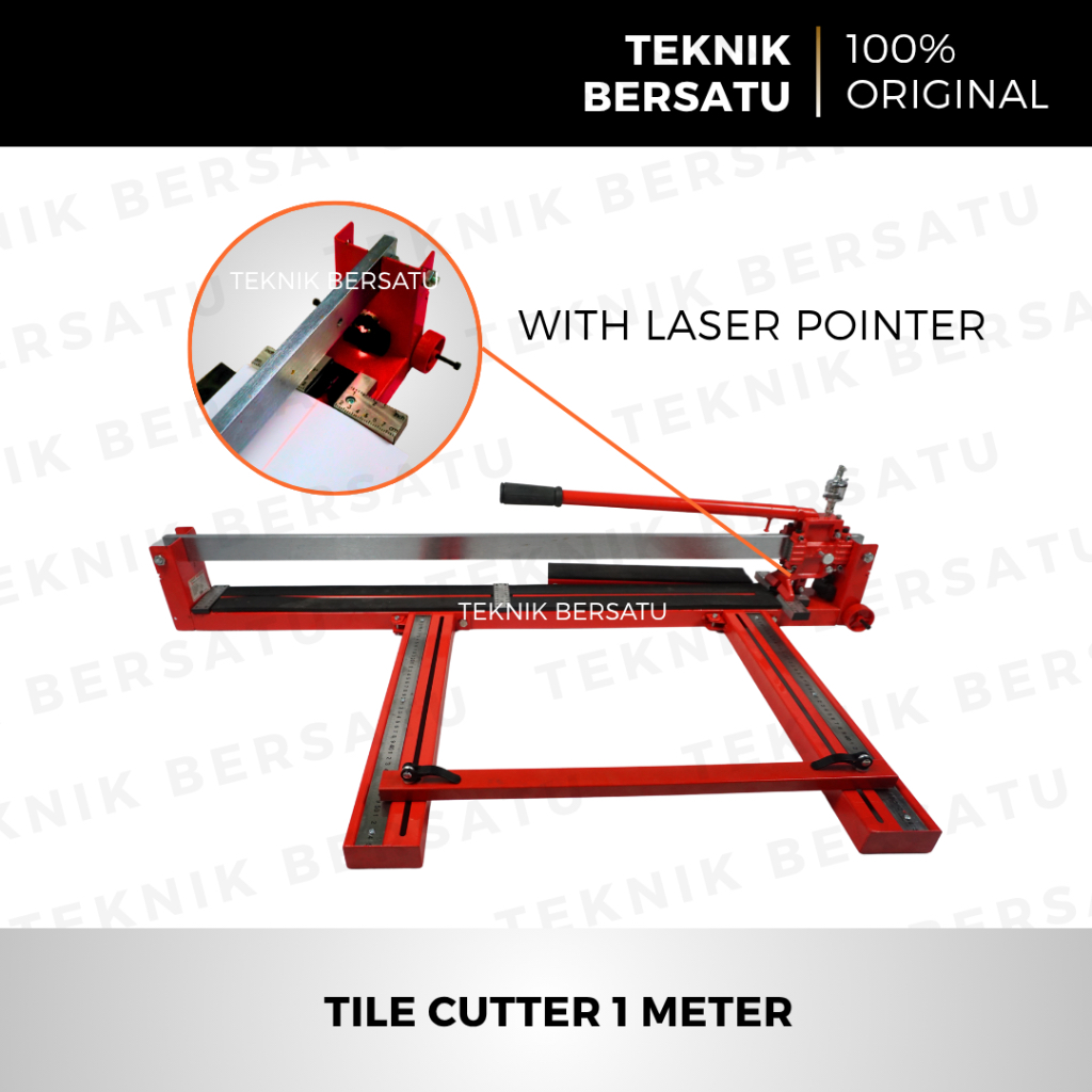 Jual Tile Cutter 100cm Alat Potong Keramik Granit Manual dengan Laser ...