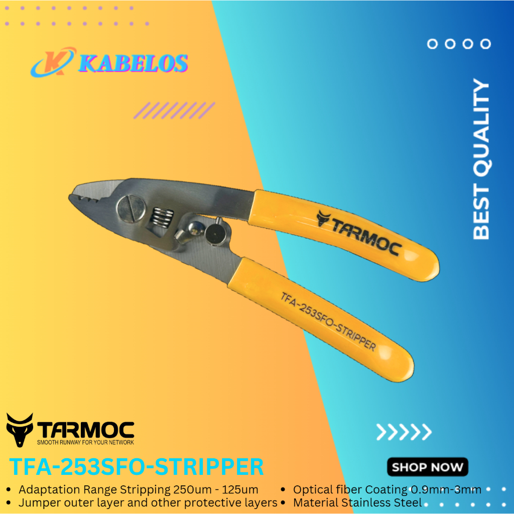 Jual Tarmoc TFA-253SFO-STRIPPER | Stailess Steel Alat Kupas Fiber Optic ...