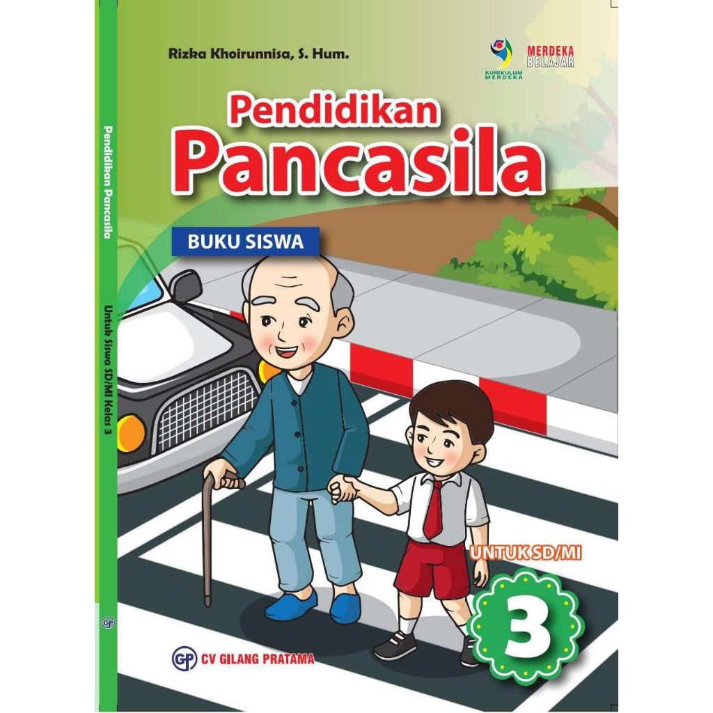 Jual BUKU PENDIDIKAN PANCASILA PPKN PKN KELAS 3 SD GILANG PRATAMA ...