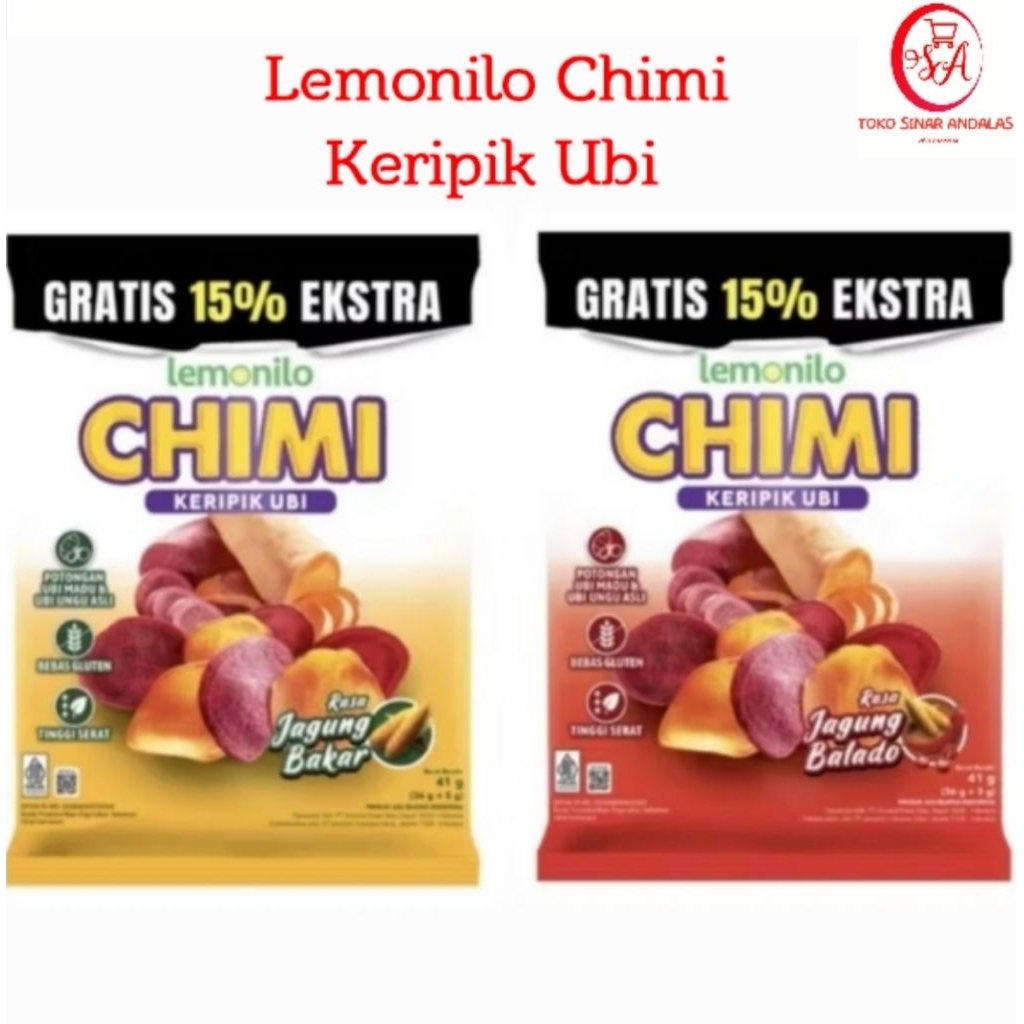 Jual Snack Lemonilo Chimi Keripik Ubi 41g | Shopee Indonesia