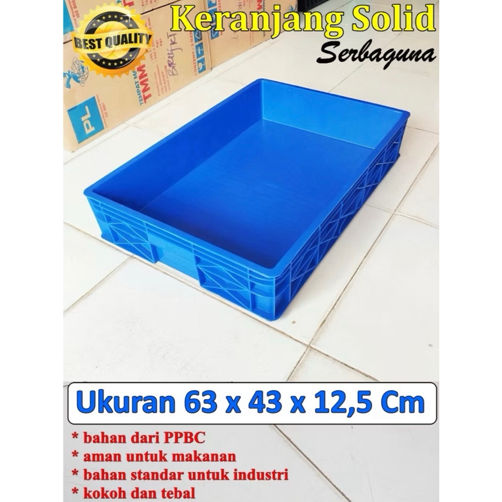 Jual Container Box Rabbit 6012 - 6013 / Box Rabit Serbaguna 63 x 43 x ...