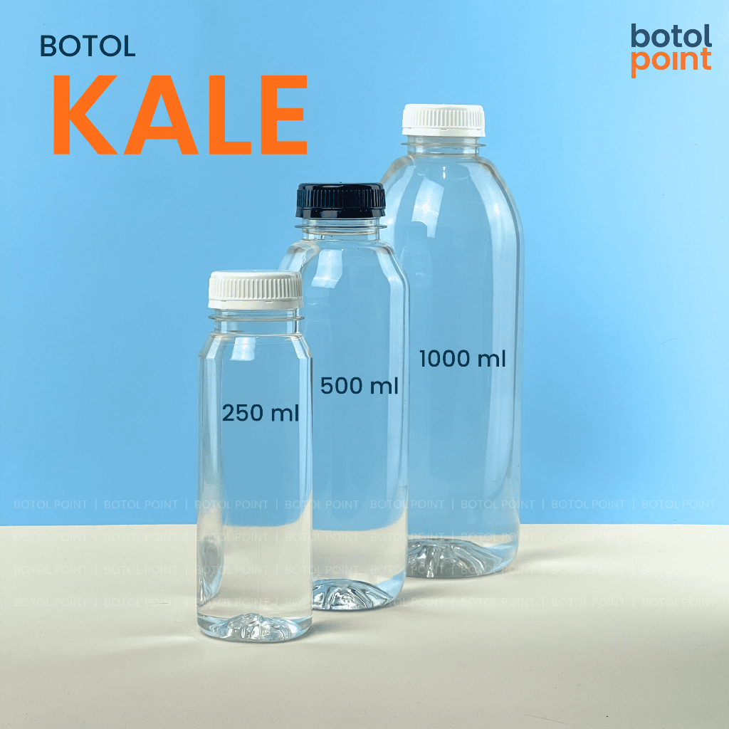Jual Botol Kale 1 Liter REGULER 1 PAK ISI 50 PCS - Botol Kale 1000 ml ...